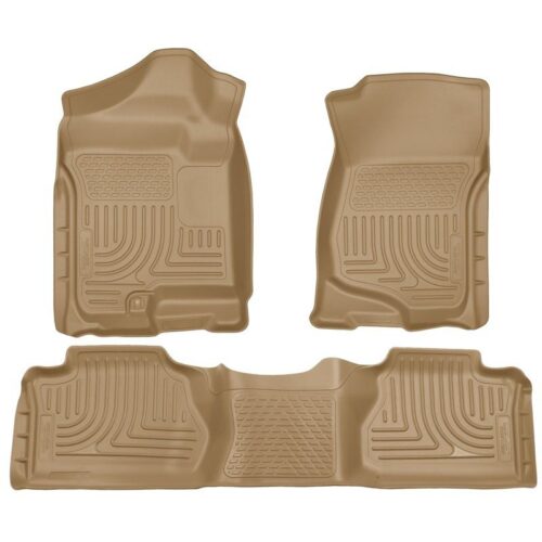 HUSKY Front & 2nd Seat Floor Liners (Footwell Coverage) 2007-2013 Chevrolet Silv – 98213