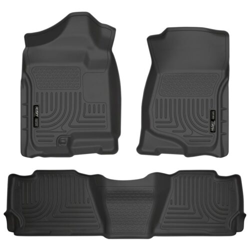 HUSKY Front & 2nd Seat Floor Liners 2007-2014 Cadillac Escalade 2nd Row Bench Se – 98251