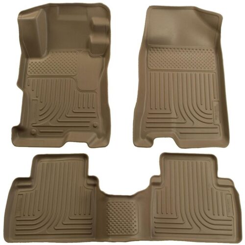 HUSKY Front & 2nd Seat Floor Liners 2006-2009 Ford Fusion FWD, 2007-2009 Lincoln – 98303