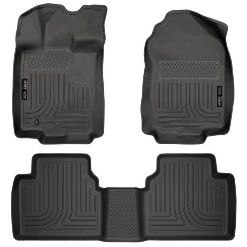 HUSKY Front & 2nd Seat Floor Liners 2010-2012 Ford Fusion FWD, 2010-2012 Lincoln – 98361