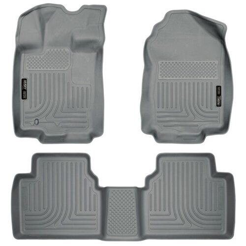 HUSKY Front & 2nd Seat Floor Liners 2010-2012 Ford Fusion FWD, 2010-2012 Lincoln – 98362