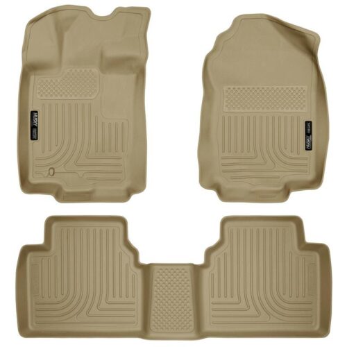 HUSKY Front & 2nd Seat Floor Liners 2010-2012 Ford Fusion FWD, 2010-2012 Lincoln – 98363