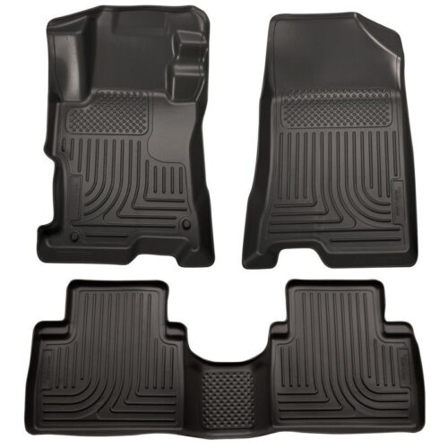 HUSKY Front & 2nd Seat Floor Liners 2008-2012 Honda Accord 4 Door – 98401