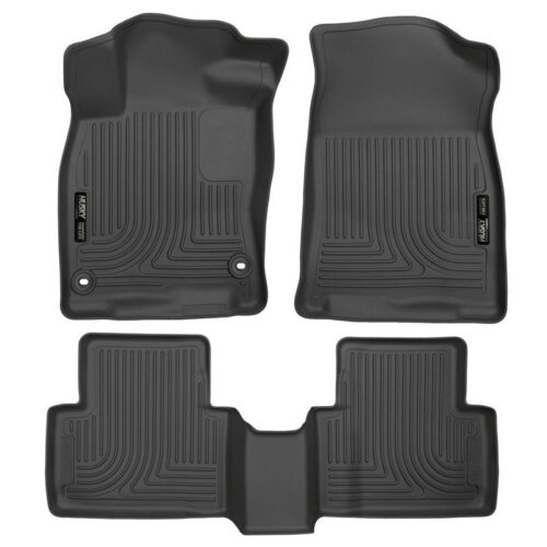 HUSKY Front & 2nd Seat Floor Liners 2016-2017 Honda Civic Coupe, 2017 Honda Civi