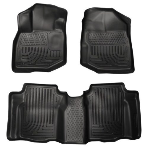 HUSKY Front & 2nd Seat Floor Liners 2009-2013 Honda Fit – 98491