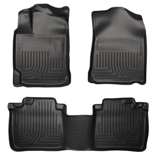 HUSKY Front & 2nd Seat Floor Liners 2009-2011 Toyota Venza