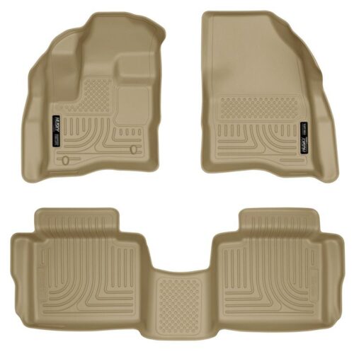 HUSKY Front & 2nd Seat Floor Liners 2010-2017 Ford Taurus – 98703