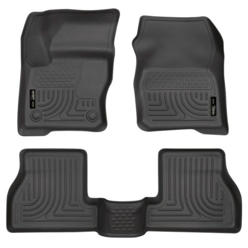 HUSKY Front & 2nd Seat Floor Liners 2012-2015 Ford Focus – 98771