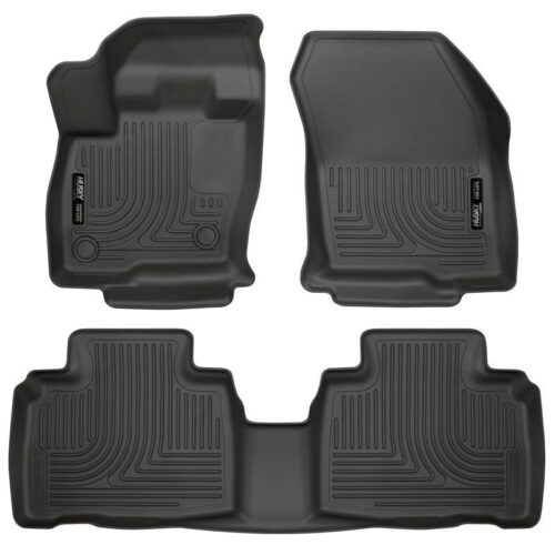 HUSKY Front & 2nd Seat Floor Liners 2015-2017 Ford Edge – 98781