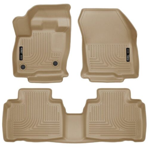 HUSKY Front & 2nd Seat Floor Liners 2015-2017 Ford Edge – 98783