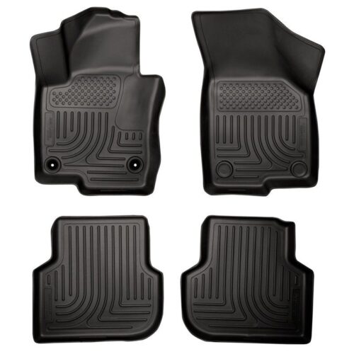 HUSKY Front & 2nd Seat Floor Liners 2011 Volkswagen Jetta Base Sedan, 2012-2014 – 98831