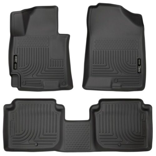 HUSKY Front & 2nd Seat Floor Liners 2014-2016 Hyundai Elantra Sedan