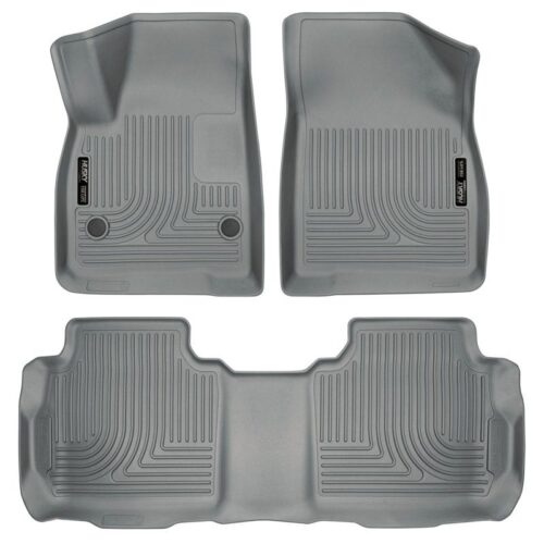 HUSKY Front & 2nd Seat Floor Liners 2017 Cadillac XT5, 2017 GMC Acadia 2nd Row B – 99142