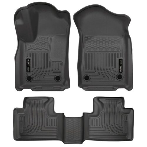 HUSKY Front & 2nd Seat Floor Liners 2016-2017 Dodge Durango Second row bench sea – 99151