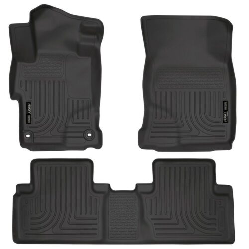 HUSKY Front & 2nd Seat Floor Liners 2014-2015 Honda Civic EX 4 Door, 2014-2015 H – 99441