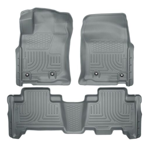 HUSKY Front & 2nd Seat Floor Liners 2014-2017 Lexus GX460, 2013-2017 Toyota 4Run – 99572