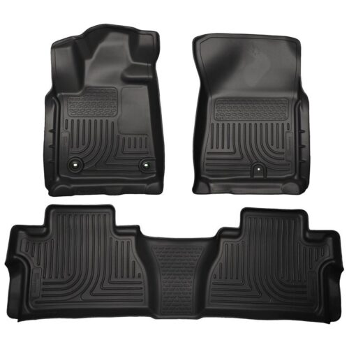 HUSKY Front & 2nd Seat Floor Liners (Footwell Coverage) 2014-2017 Toyota Tundra – 99581