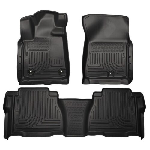 HUSKY Front & 2nd Seat Floor Liners (Footwell Coverage) 2012-2013 Toyota Tundra – 99591