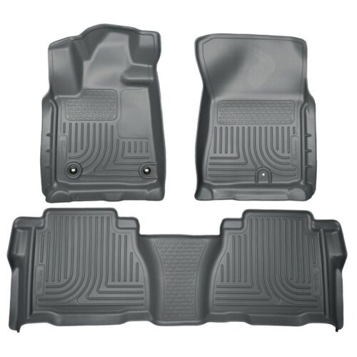 HUSKY Front & 2nd Seat Floor Liners (Footwell Coverage) 2012-2013 Toyota Tundra – 99592