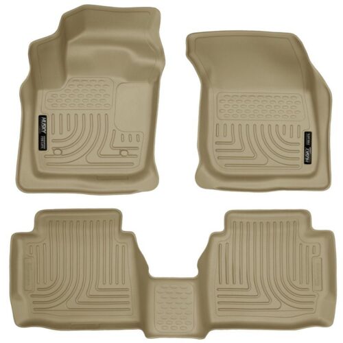 HUSKY Front & 2nd Seat Floor Liners 2013 Ford Fusion Energi SE, 2014-2016 Ford F – 99753