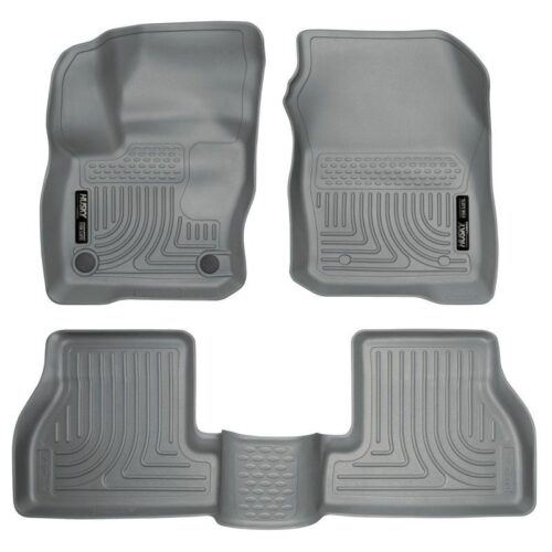 HUSKY Front & 2nd Seat Floor Liners 2016-2017 Ford Focus, 2017 Ford Focus S, 201 – 99772