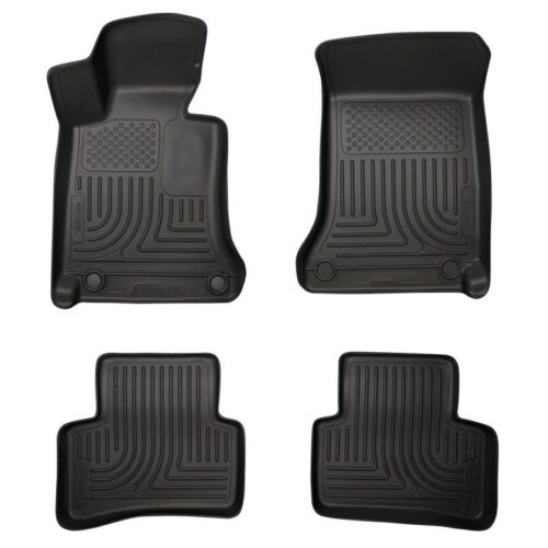 HUSKY Front & 2nd Seat Floor Liners 2008-2014 Mercedes-Benz C-Class 4 Door – 99811