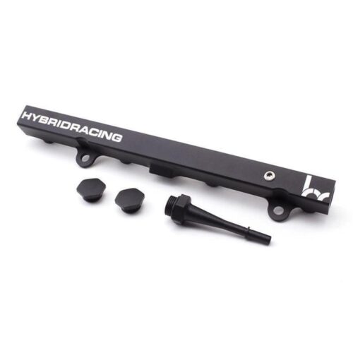 HYBRID RACING 06+ CIVIC SI BLACK FUEL RAIL WITH FG PUSH-ON FITTING*