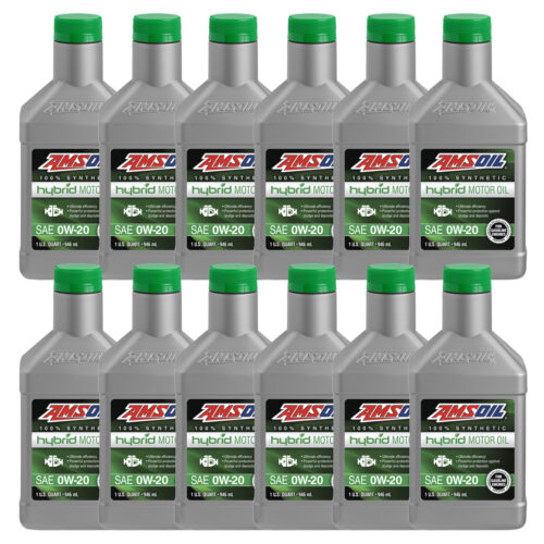 AMSOIL 0W-20 100% SYNTHETIC HYBRID MOTOR OIL